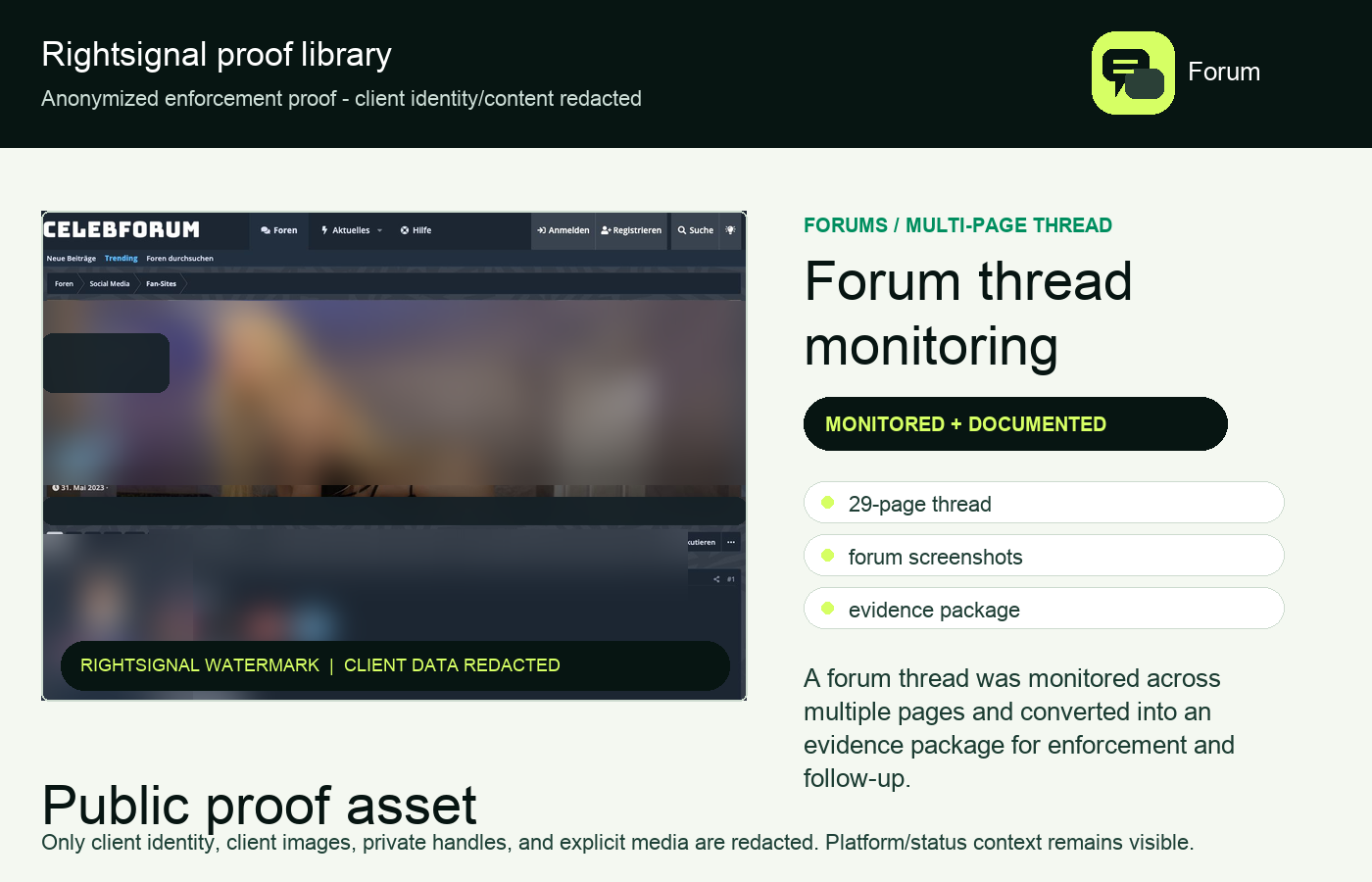 Forum thread monitoring for leaked content: why multi-page threads need a different workflow